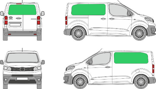 Toyota PROACE L1H1 (2016-2026)