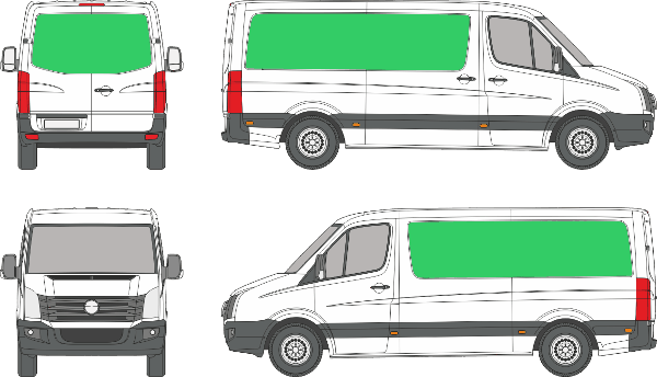 Volkswagen Crafter L1H1 (2006-2016)