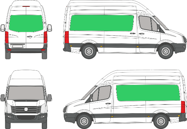 Volkswagen Crafter L1H4 (2006-2016)