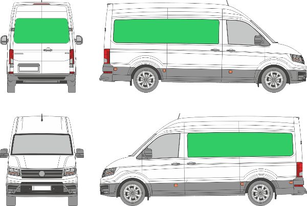 Volkswagen Crafter L2H3 (2017-2026)