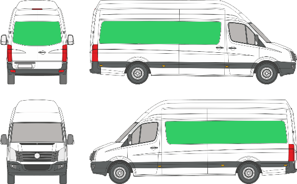 Volkswagen Crafter L3H4 (2006-2016)