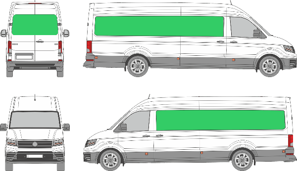 Volkswagen Crafter L4H3 (2017-2021)