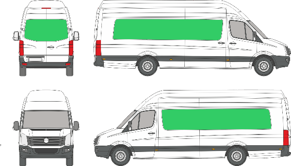 Volkswagen Crafter L4H4 (2006-2016)